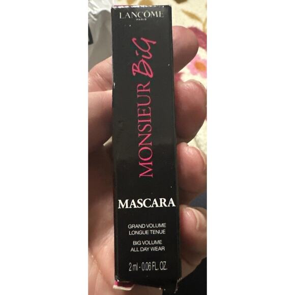 Lancôme Monsieur Big Mascara 01 BIG IS THE NEW BLACK ℮ 2ml DELUXE SAMPLE IN BOX - Picture 1 of 5